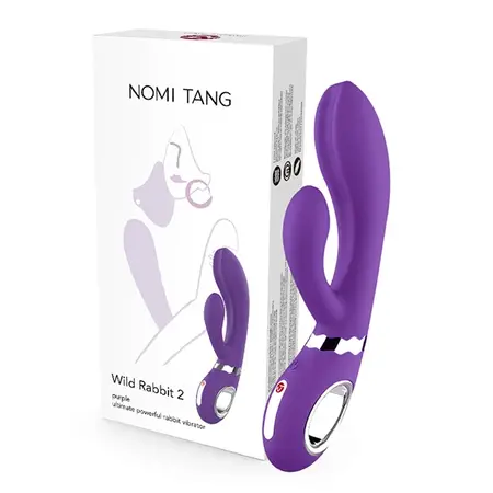 Nomi Tang Wild Rabbit 2 Intimate Device Purple, 3 Motors, 214mm