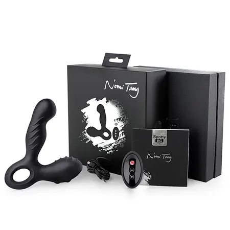 Nomi Tang Spotty RC - Remote-Controlled Intimate Wellness Device, Black