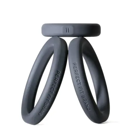 Perfect Fit Play Zone Kit Xact-Fit Silicone Ring Set, 9 Sizes