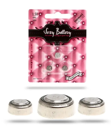 Sexy Battery LR41 Xtra Endurance Lithium Button Cells 3-Pack