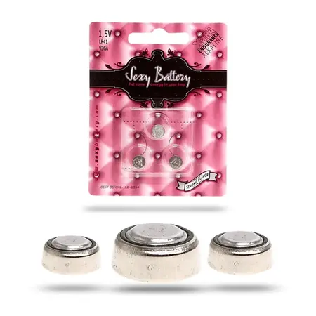 Sexy Battery LR41 Xtra Endurance Lithium Button Cells 3-Pack