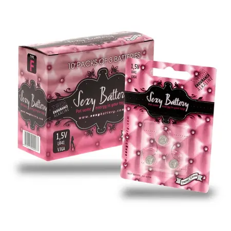 Sexy Battery LR41 Xtra Endurance Lithium Button Cells 3-Pack