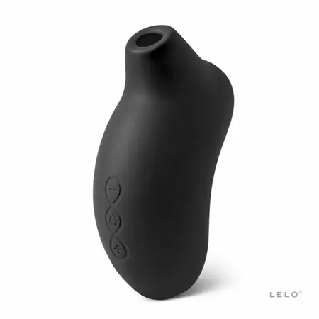 LELO Sona Black Sonic Wave Massager Waterproof USB Rechargeable