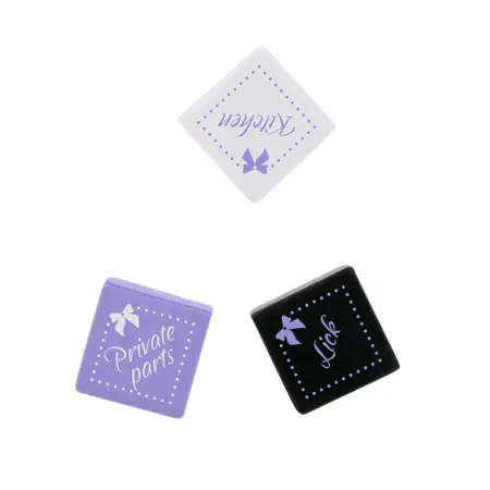 LoversPremium Intimacy Dice Game Set - 3 Action Cubes with Storage Pouch