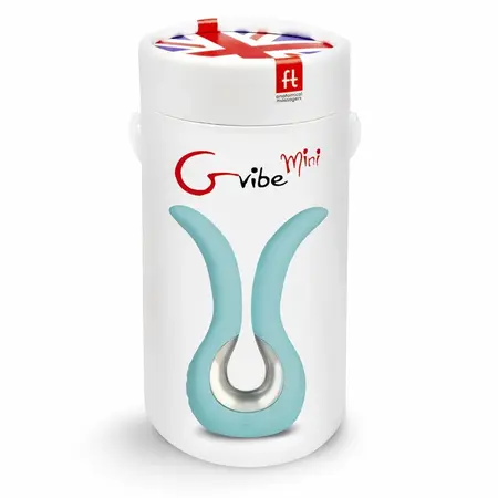 Gvibe Mini Tiffany Mint Dual Motor Silicone Intimate Device 10.5cm