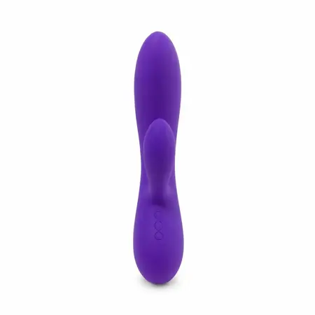 FeelzToys Lea Medium Glitter Purple Dual Motor Intimate Device 202mm