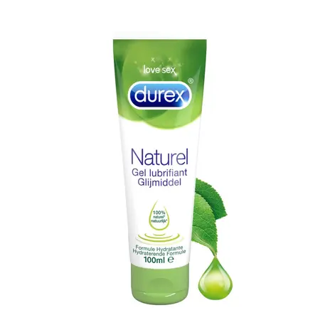 Durex Naturals Intimate Gel 100ml - Water-Based, 100% Natural Formula