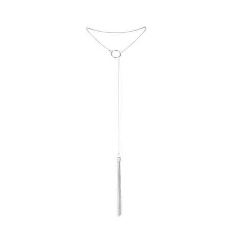 Bijoux Indiscrets Magnifique Silver Pendant - Adjustable Necklace Accessory