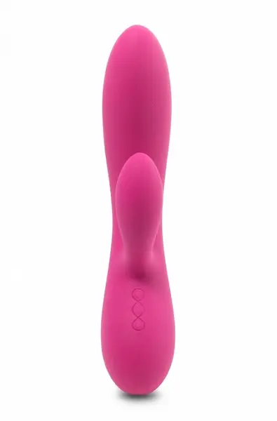 FeelzToys Lea Pink Dual-Motor Silicone Intimate Wellness Device 202mm
