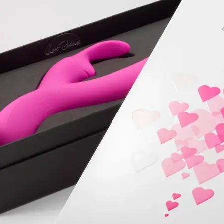 LoveBuddies Rabbit Silicone Dual Motor Intimate Massager Waterproof