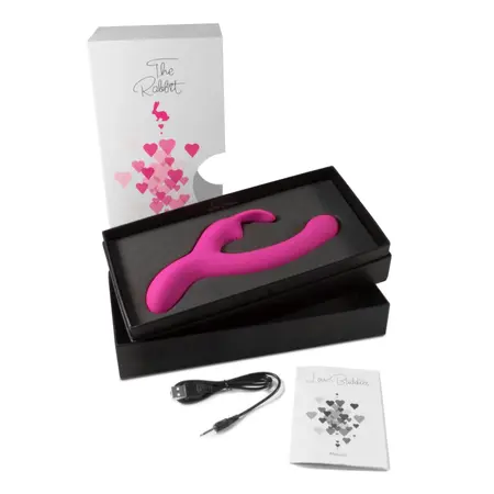 LoveBuddies Rabbit Silicone Dual Motor Intimate Massager Waterproof