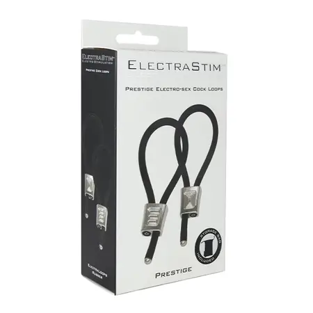 ElectraStim ElectraLoops Prestige Silver Adjustable Metal Rings 2pcs