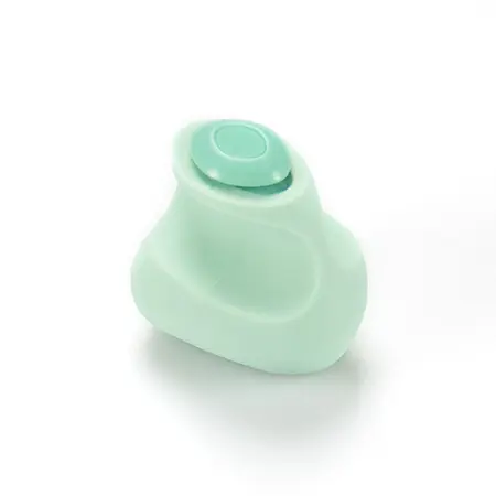 Dame Products FIN Jade - Compact Finger-Worn Vibration Device, Green