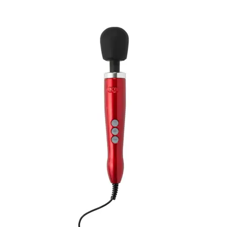 Doxy Die Cast Wand Massager Red - Premium Metal Body, EU Plug