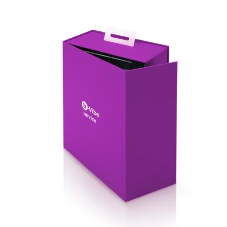 b-Vibe Novice Plug Fuchsia - Compact Silicone Vibrating Plug 10.2 cm