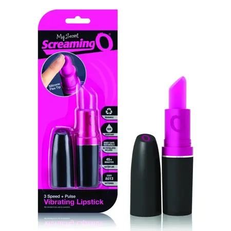 The Screaming O Lipstick Vibe - Discreet Wireless Mini Massager Pink