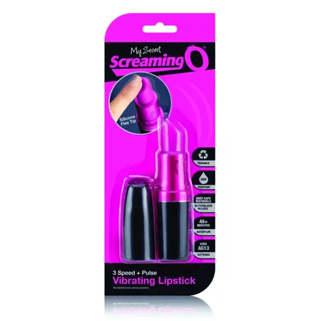 The Screaming O Lipstick Vibe - Discreet Wireless Mini Massager Pink