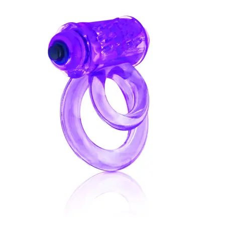 The Screaming O DoubleO 6 Intimate Twin-Ring System Purple