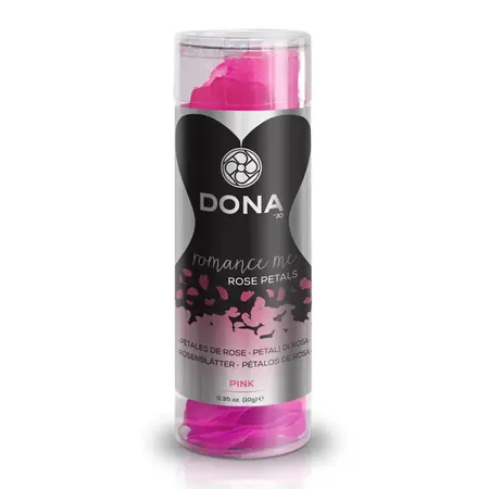 DONA Rose Petals Pink - Decorative Reusable Fabric Petals 100 pcs