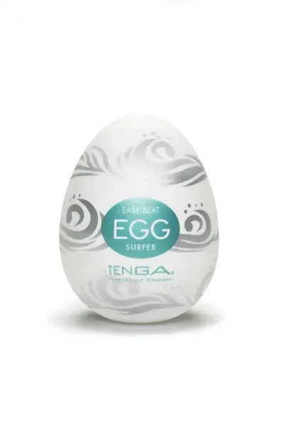 Tenga Egg Surfer Intimate Device - Stretchable, Compact, Textured Sleeve
