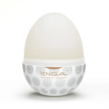 Tenga Egg Crater Stretchable Intimate Device Single Piece Transparent