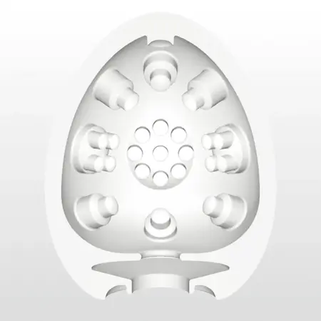 Tenga Egg Clicker Intimate Pleasure Device - Flexible Textured Sleeve