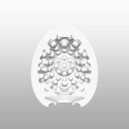 Tenga Egg Clicker Intimate Pleasure Device - Flexible Textured Sleeve