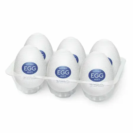 Tenga Egg Misty Set of 6 - Compact Intimate Pleasure Devices