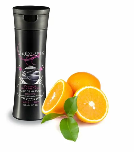 Voulez-Vous Massage Oil Orange 150ml - Nourishing Aromatic Formula