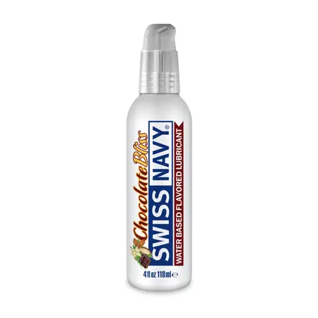 Swiss Navy Chocolate Bliss Lubricant 118ml - Paraben-Free, Long-Lasting Formula