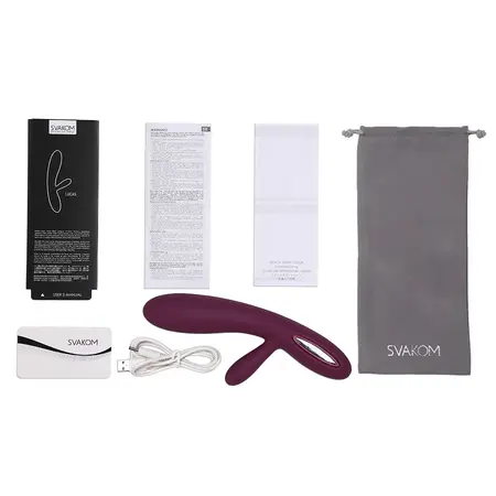 SVAKOM Lucas Violet Dual Motor Long-Lasting Silicone Intimate Machine
