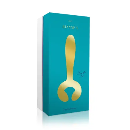 Rianne S Duo Vibe Deep Purple - Couples Intimate Massager, Waterproof