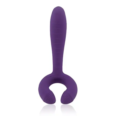 Rianne S Duo Vibe Deep Purple - Couples Intimate Massager, Waterproof