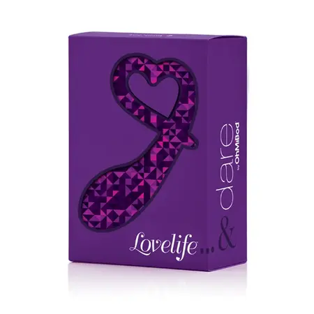 OhMiBod Lovelife Dare Silicone Anal Plug - Ergonomic Medium Size Pink