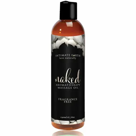 Intimate Earth Naked Massage Oil Fragrance-Free 240 ml - Natural Care