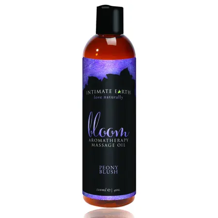 Intimate Earth Bloom Massage Oil Peony 120ml - Organic Extracts