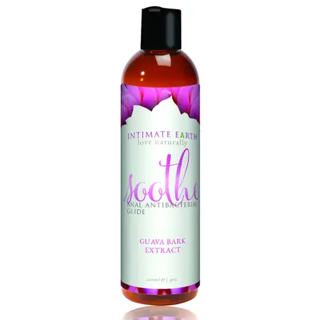 Intimate Earth Soothe Water-Based Thick Glide 240ml with Guava Bark