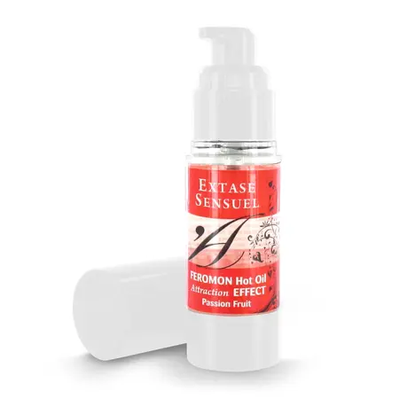 Extase Sensuel Hot Oil Passion Fruit 30ml - Pheromone Infused Massage Oil