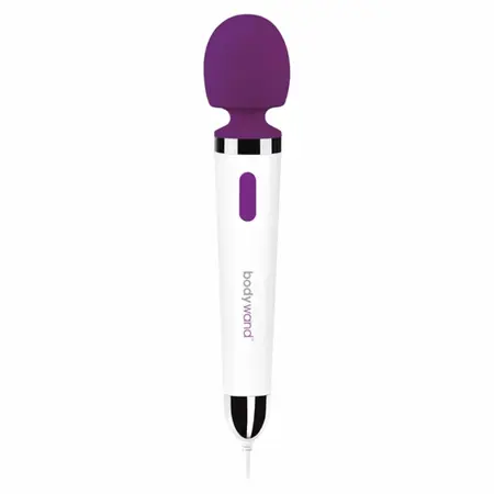 Bodywand Plug-In Massager White/Purple - Powerful Corded System