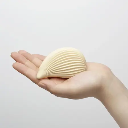 Iroha by Tenga Kushi Creme Soft Silicone Vibrating Device Waterproof