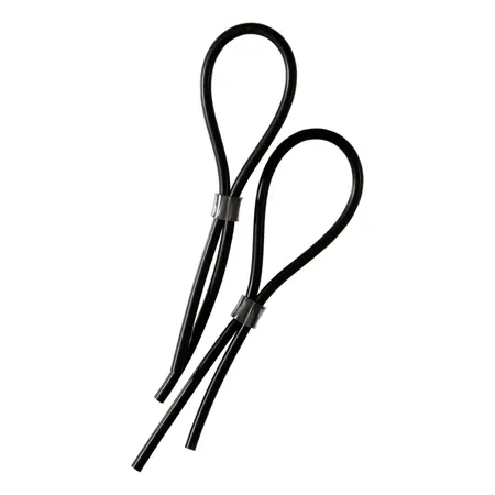 ElectraStim Rubber Adjustable Loops - Flexible Electro Stimulation Rings
