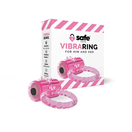 Safe Vibraring Rechargeable Intimate Ring with 5 Vibration Modes
