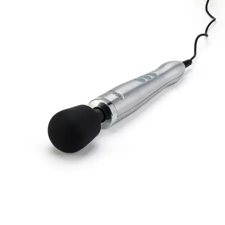 Doxy Die Cast Wand Massager Silver - Premium Aluminium-Titanium Model