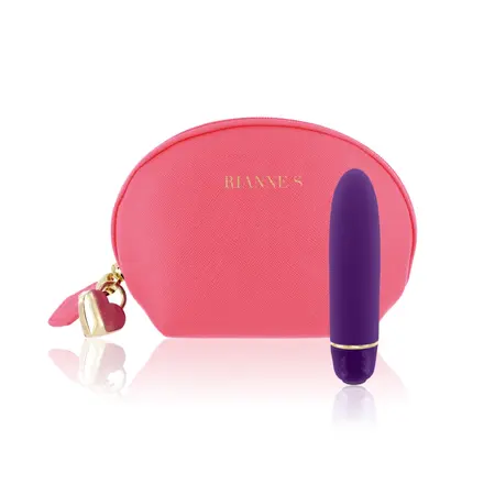Rianne S Classique Deep Purple Silicone Vibrating Device 7 Modes