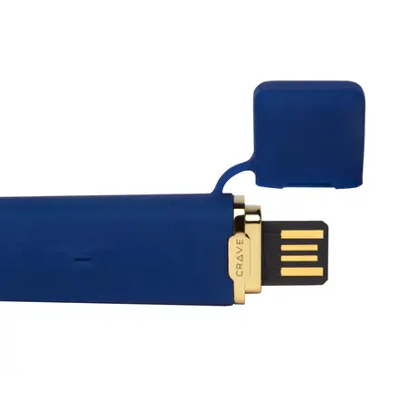 Crave Flex Blue - Flexible USB Rechargeable Silicone Personal Massager
