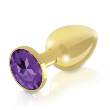 Rianne S Luxury Gold-Plated Plug Set with Gem Accents - 2 Sizes