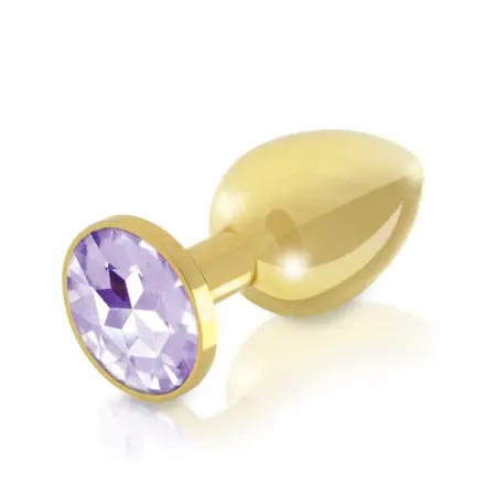 Rianne S Luxury Gold-Plated Plug Set with Gem Accents - 2 Sizes