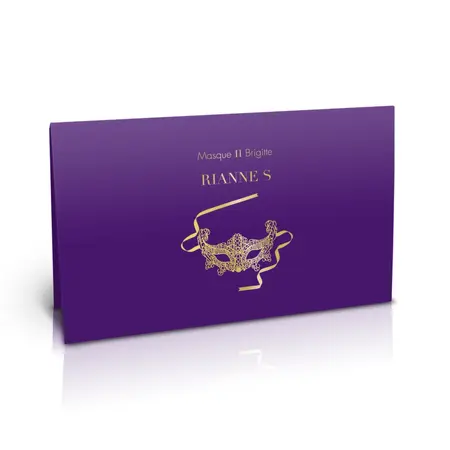 Rianne S Soiree Mask II Brigitte - Elegant Soft-Fit Venetian Mask