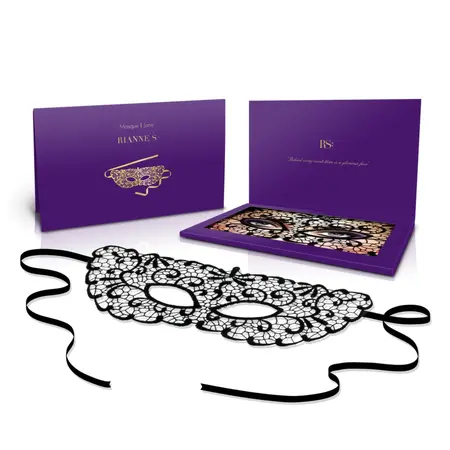 Rianne S Soiree Mask Jane - Elegant Soft Venetian-Style Accessory