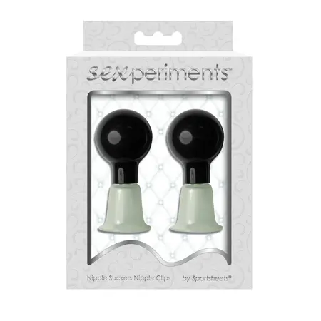 Sportsheets S&M Intimate Nipple Pump System - Adjustable Silicone Set